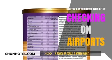 Traveling with Pediasure: Buying and Carrying Through Airports