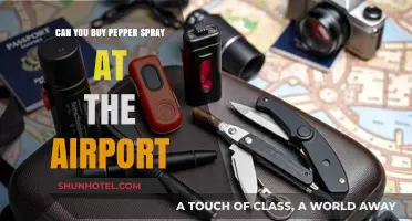 Travel Safety: Buying Pepper Spray at Airports