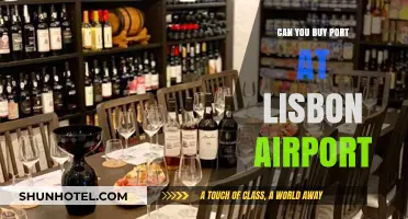 Where to Buy Port in Lisbon: Airport Shopping