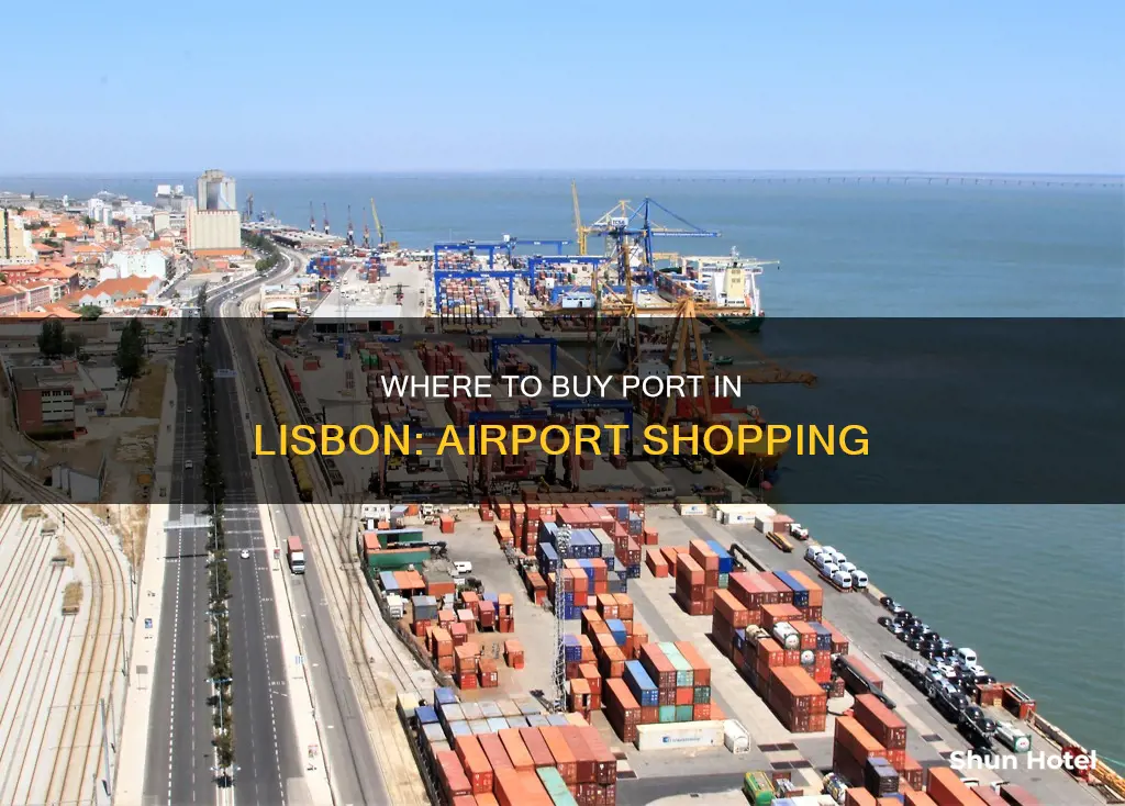 can you buy port at lisbon airport