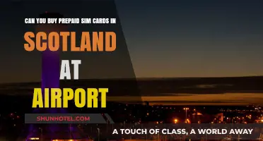 Prepaid SIM Cards: Available at Scottish Airports?
