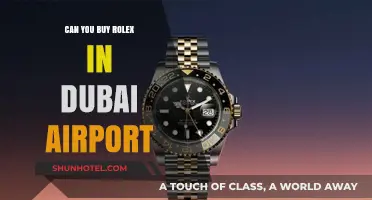 Rolex Shopping at Dubai Airport: Is It Possible?