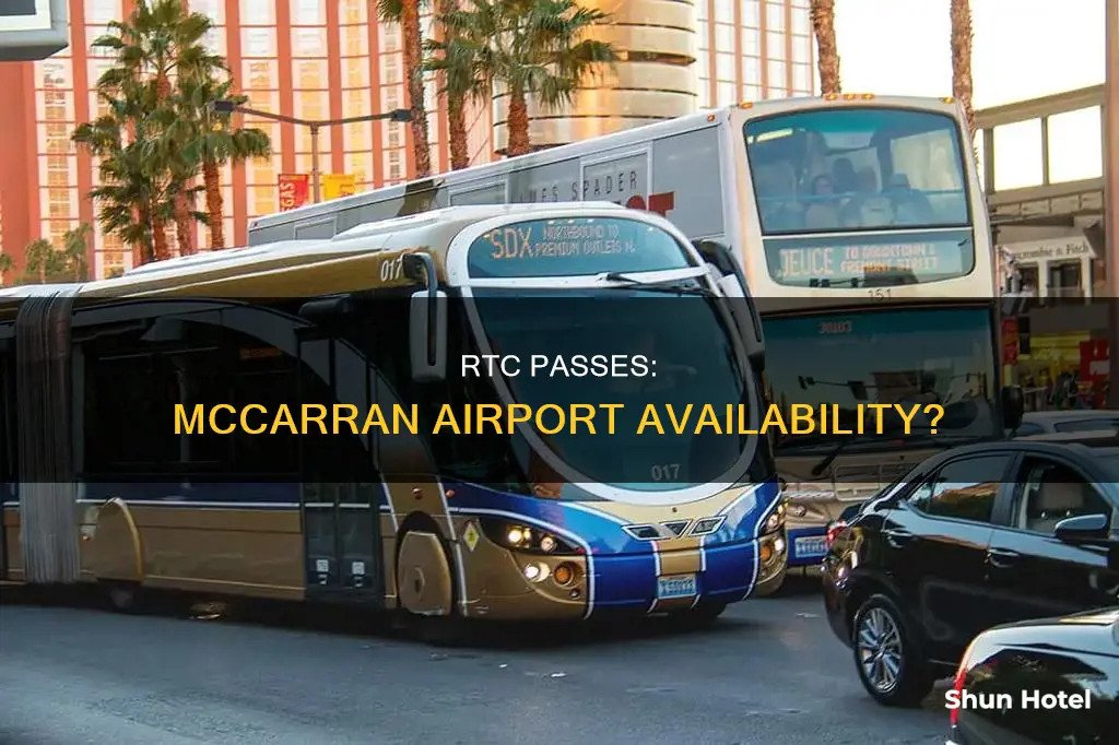 can you buy rtc passes at mccarran airport