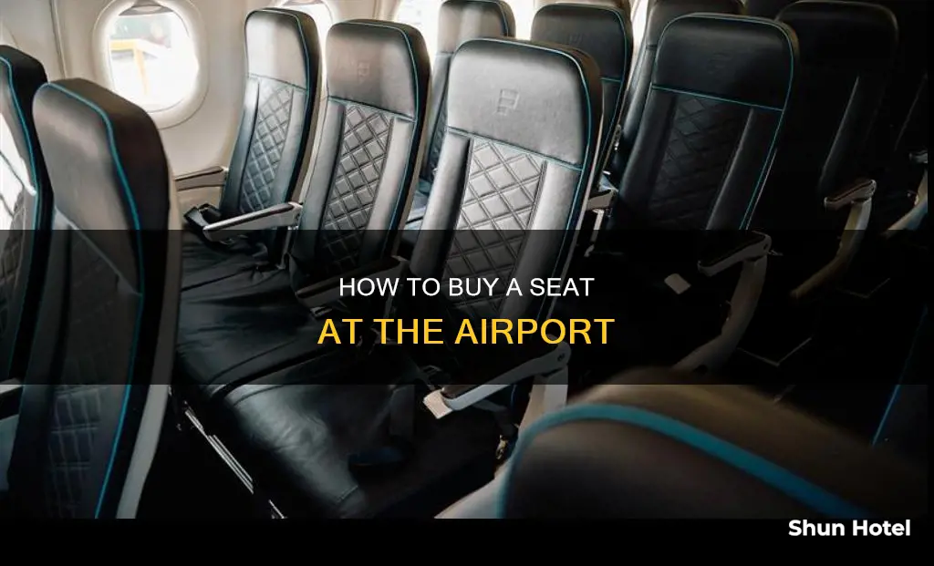 can you buy seat at airport frontier