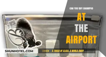 Travelers' Convenience: Shampoo Availability at Airports