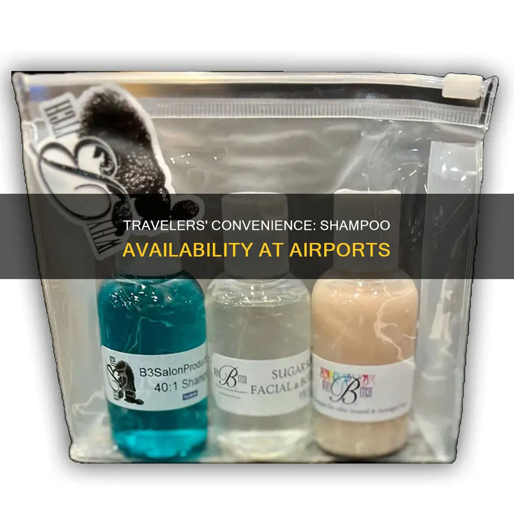 can you buy shampoo at the airport