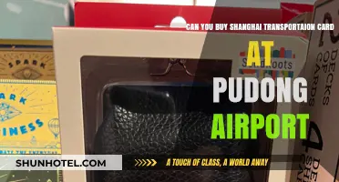 Shanghai Transportation Card: Available at Pudong Airport?