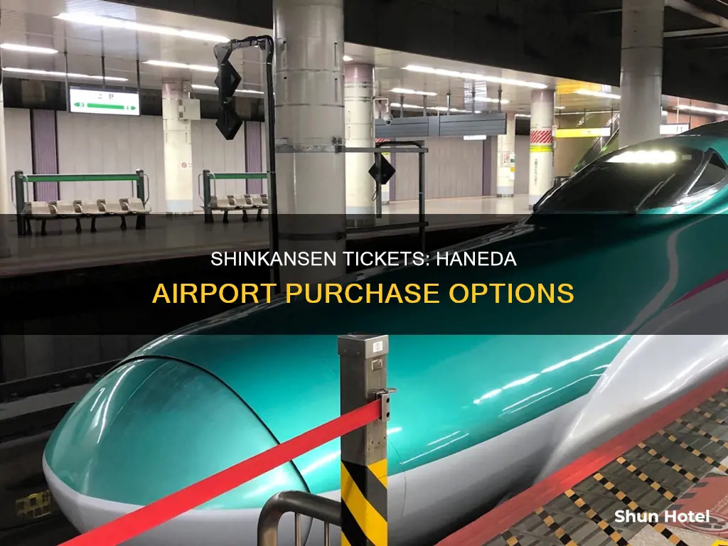 can you buy shinkansen tickets at haneda airport