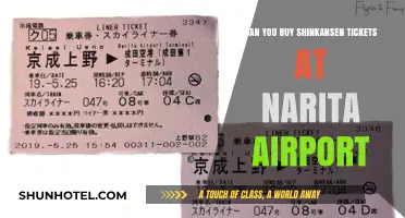 Shinkansen Tickets: Purchase at Narita Airport?