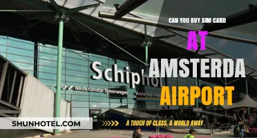 Amsterdam Airport: Buying a Sim Card Before Exploring the City