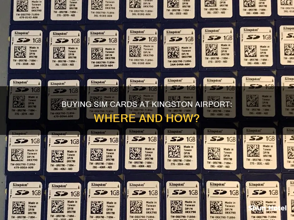can you buy sim card at kingston airport