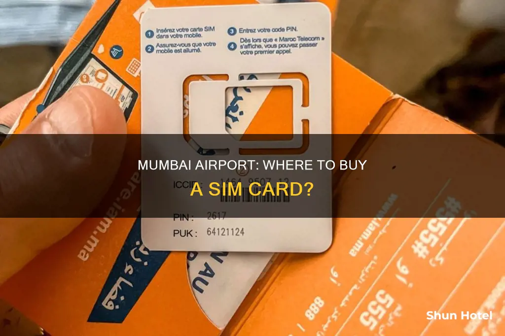can you buy sim card at mumbai airport