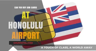 Honolulu Airport: Where to Buy a SIM Card?