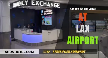 LAX Airport: Where to Buy a SIM Card?