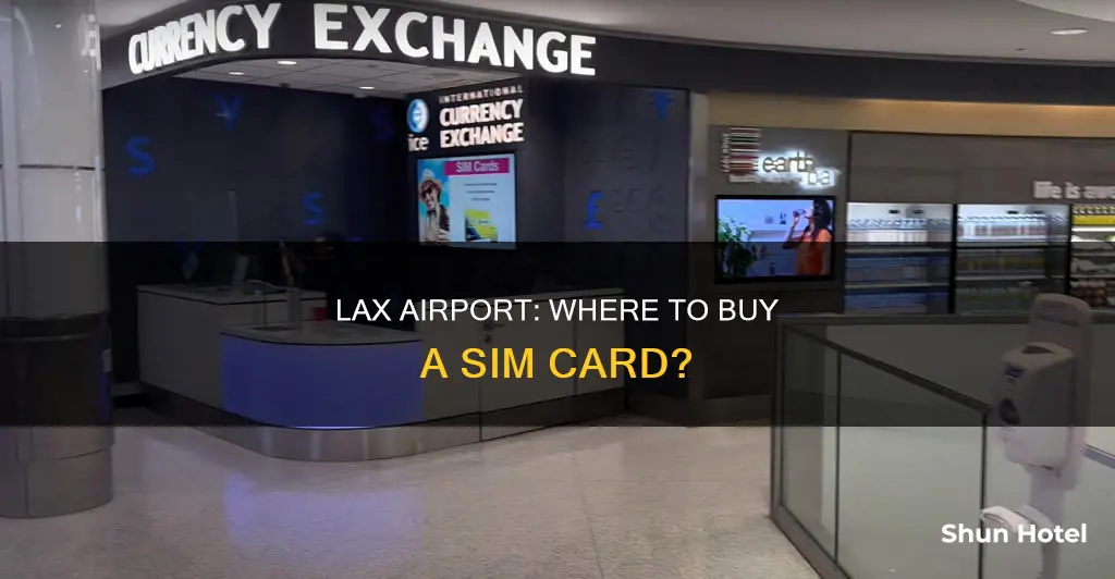 can you buy sim cards at lax airport