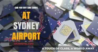 Sydney Airport: Where to Buy a SIM Card