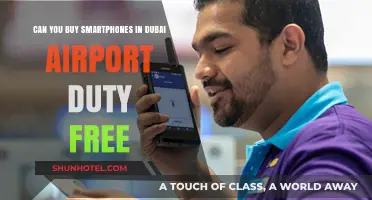 Smartphone Shopping at Dubai Airport Duty-Free