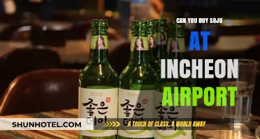 Soju Shopping: Incheon Airport Availability and Restrictions