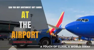 Southwest Gift Cards: Available at Airports?