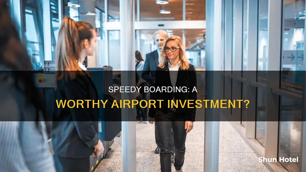 can you buy speedy boarding at the airport