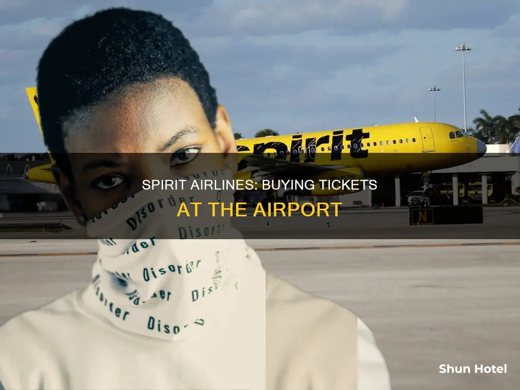 can you buy spirit airline tickets at the airport