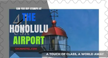 Honolulu Airport: Where to Buy Stamps?