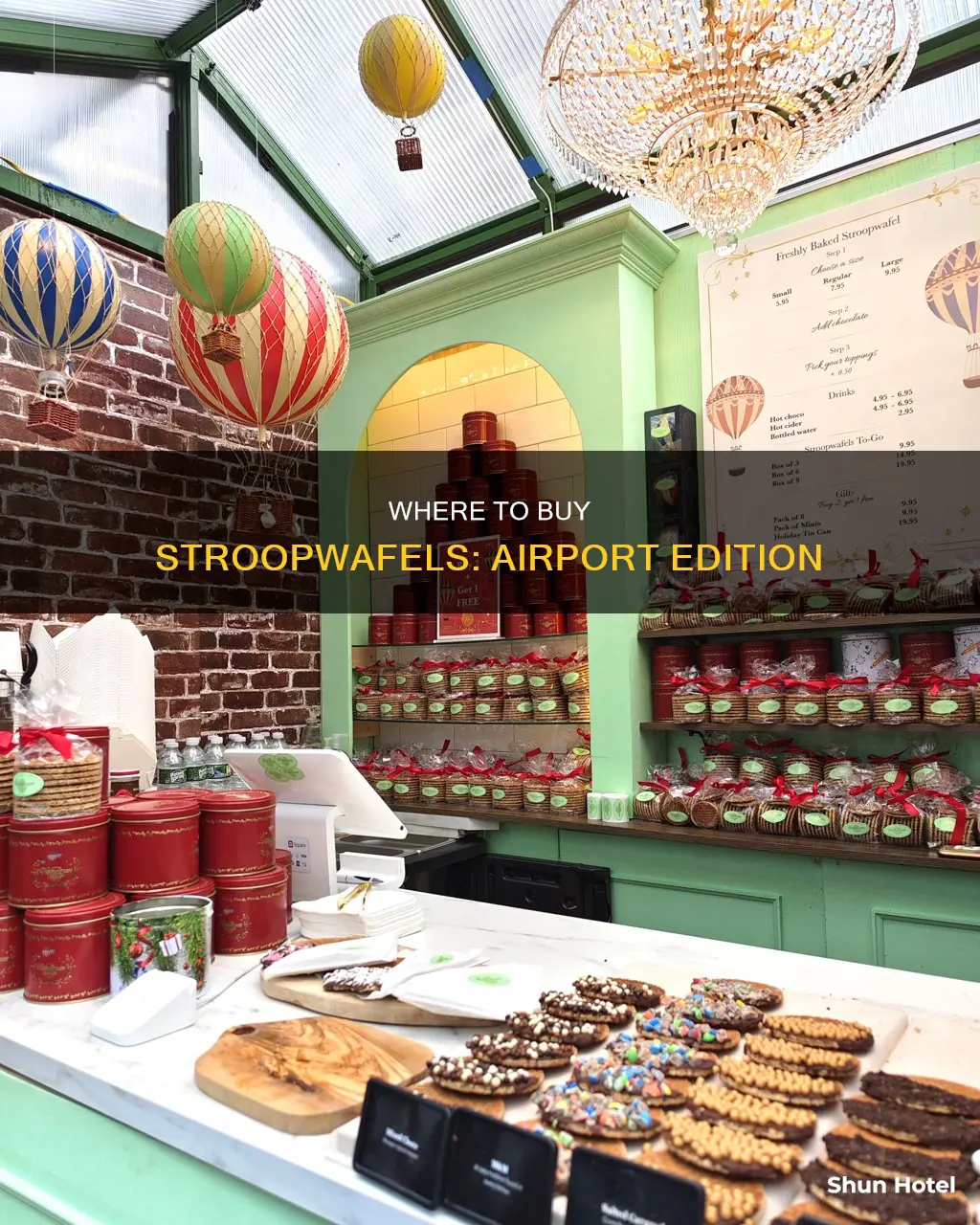 can you buy stroopenwaffles at airport