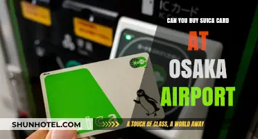 Suica Card Purchase: Osaka Airport Options