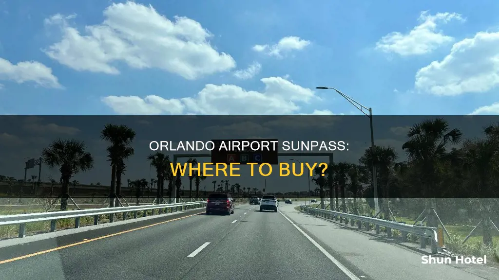 can you buy sunpass at orlando airport