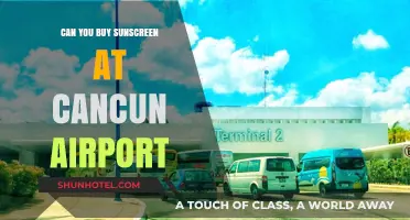 Sunscreen at Cancun Airport: Where to Buy?