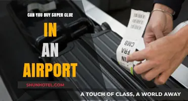 Traveler's Guide: Buying Super Glue at Airports