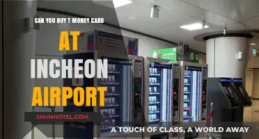 Incheon Airport: Buying a T Money Card