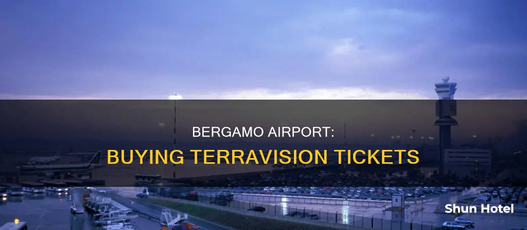 can you buy terravision tickets at bergamo airport