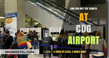 TGV Tickets: CDG Airport Purchase Options