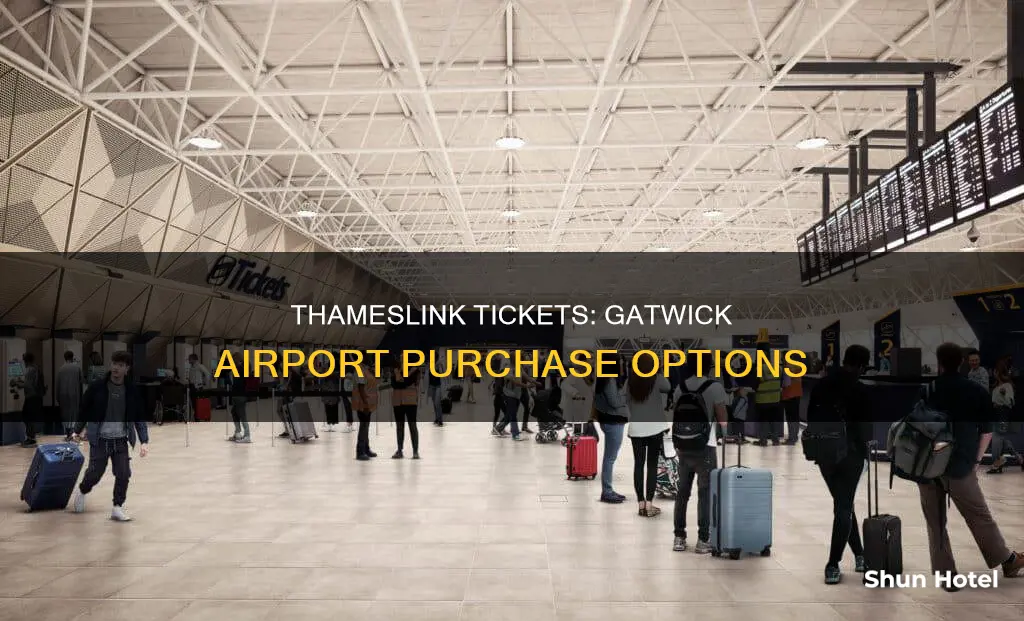 can you buy thameslink train tickets at gatwick airport
