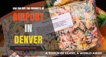 Denver Airport THC Product Availability