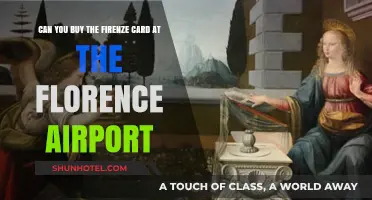 Firenze Card: Buy at Florence Airport?