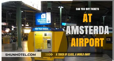 Amsterdam Airport: Buying Tickets On-Site