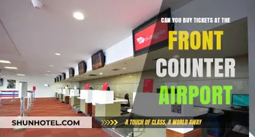 Last-Minute Ticket Purchases: Airport Counter Availability