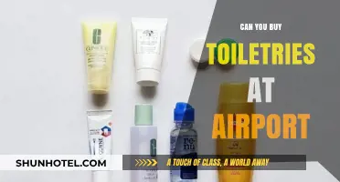 Toiletries at Airports: What Can You Buy?