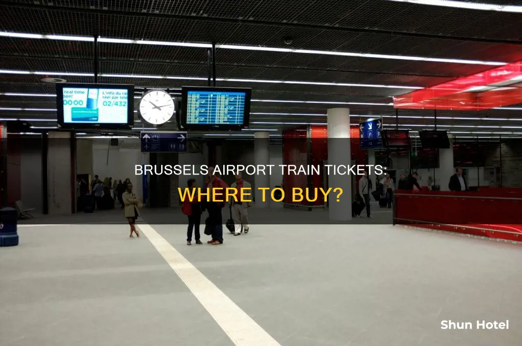 can you buy train tickets at brussels airport