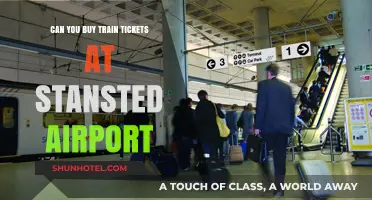 Stansted Airport: Buying Train Tickets On-Site