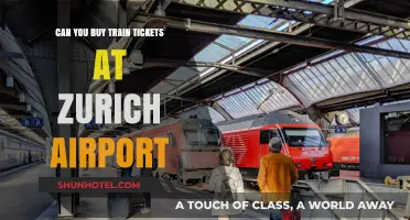 Zurich Airport Train Tickets: Where to Buy?