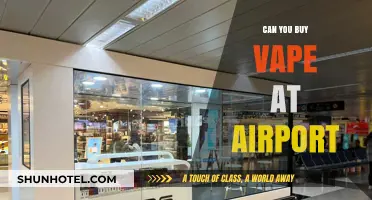 Vaping and Air Travel: Buying Vapes at Airports
