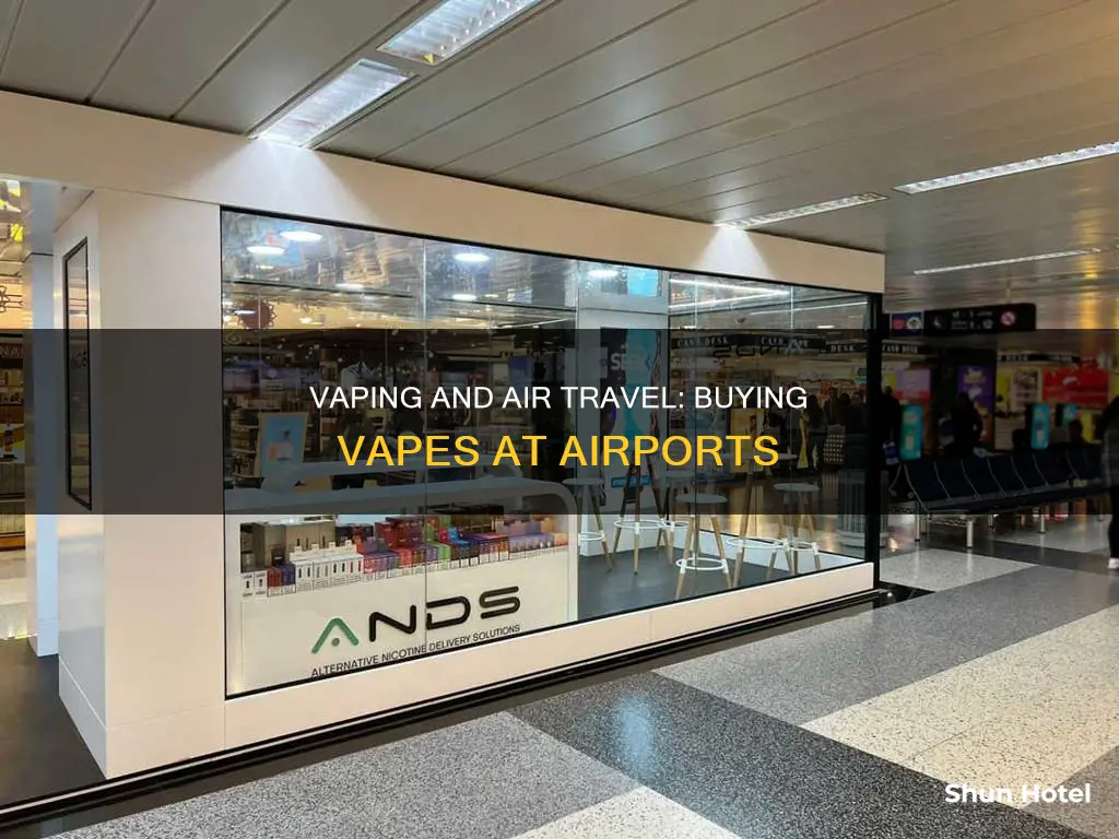 can you buy vape at airport