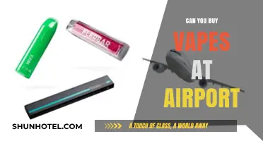 Vaping at Airports: Can You Buy Them?