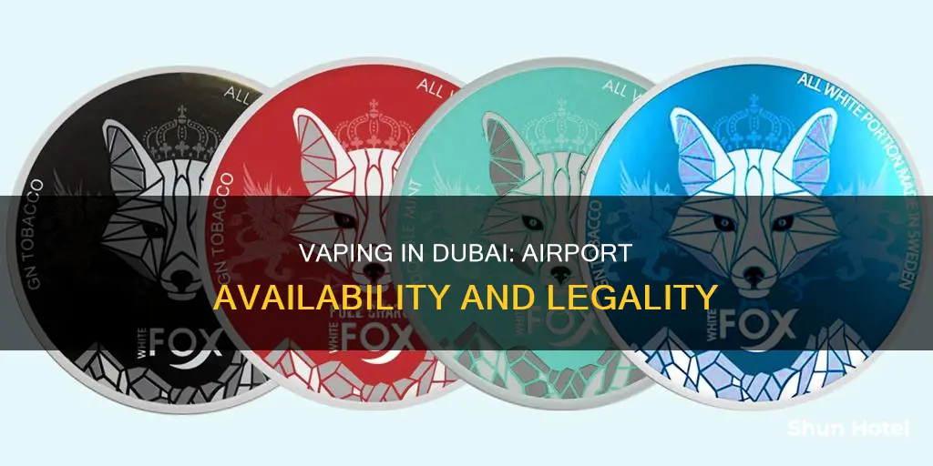 can you buy vapes in dubai airport