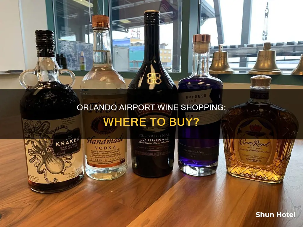 can you buy wine at orlando airport