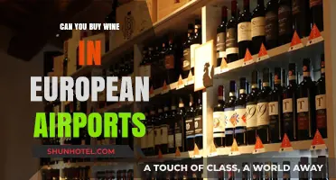 Wine Shopping: European Airports Offer Unique Selections