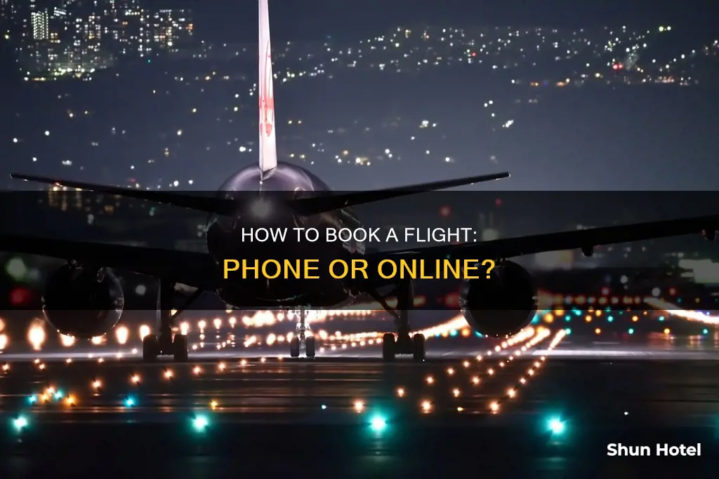 can you call the airport to book a flight